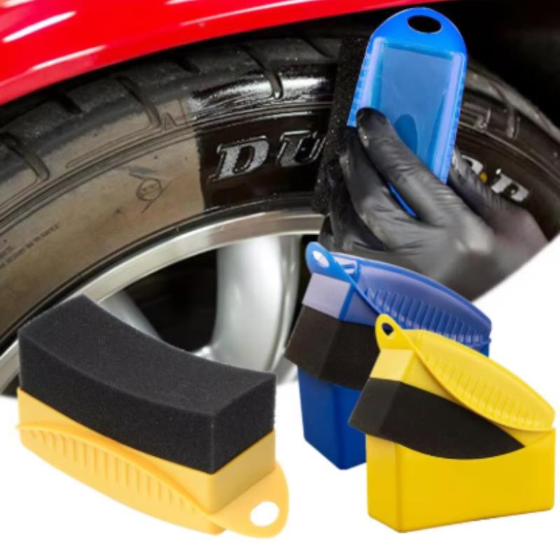 Wax Applicator Pad - Car Wheel Polishing Waxing Sponge Brush