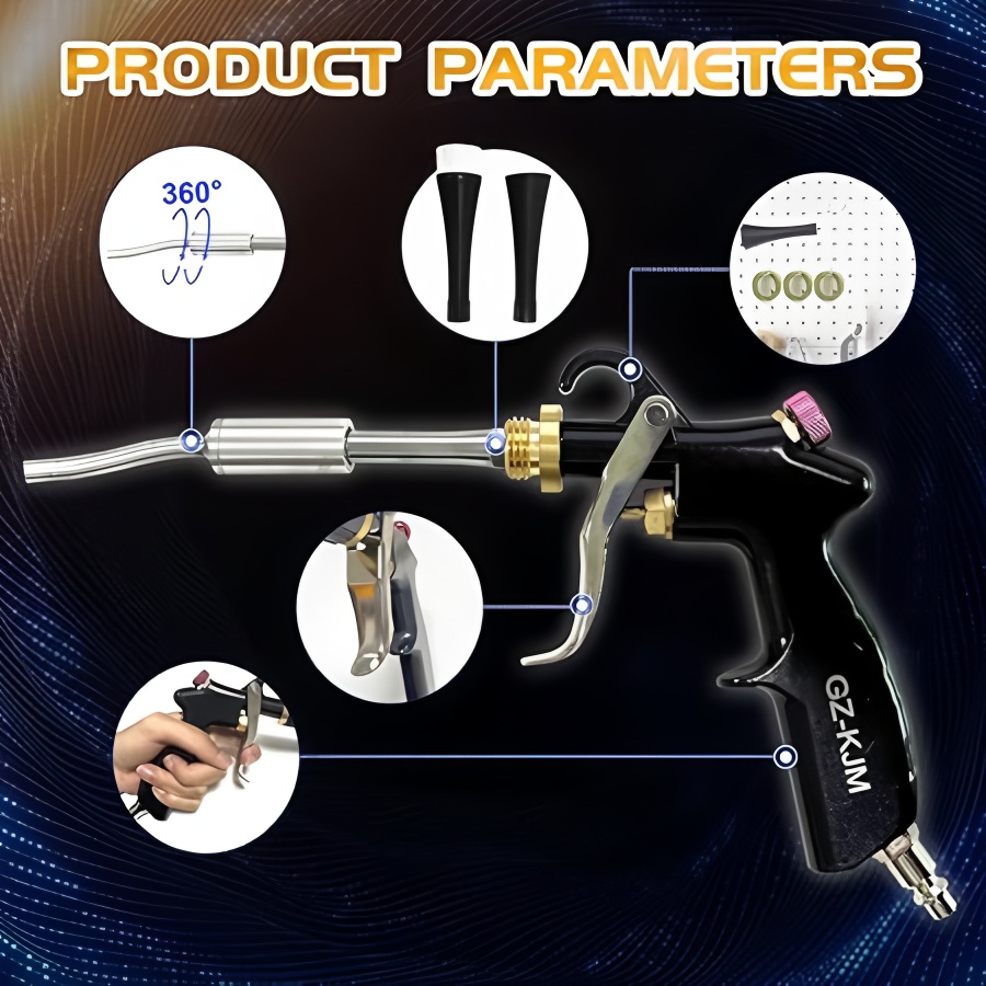 Air Blow Gun Car Interior Clea - Dirt Brush Interior recension och pris