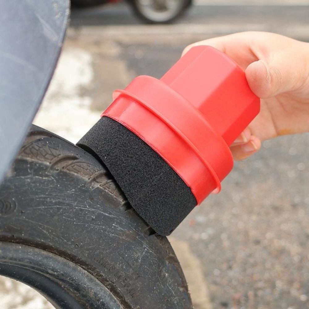 Curved Tire Polishing Sponge w - Wax Applicator Pad recension och pris