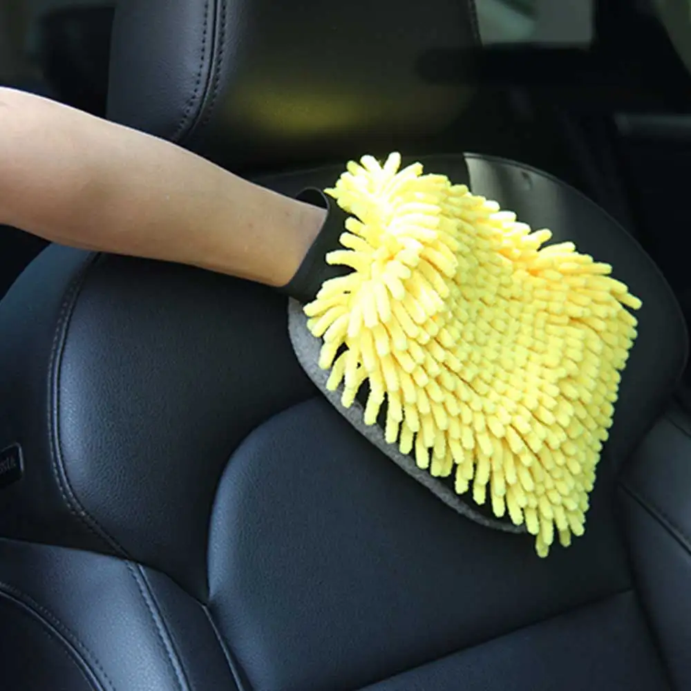 Car Wash Glove Coral Mitt Soft - Detailing Brush Set recension och pris