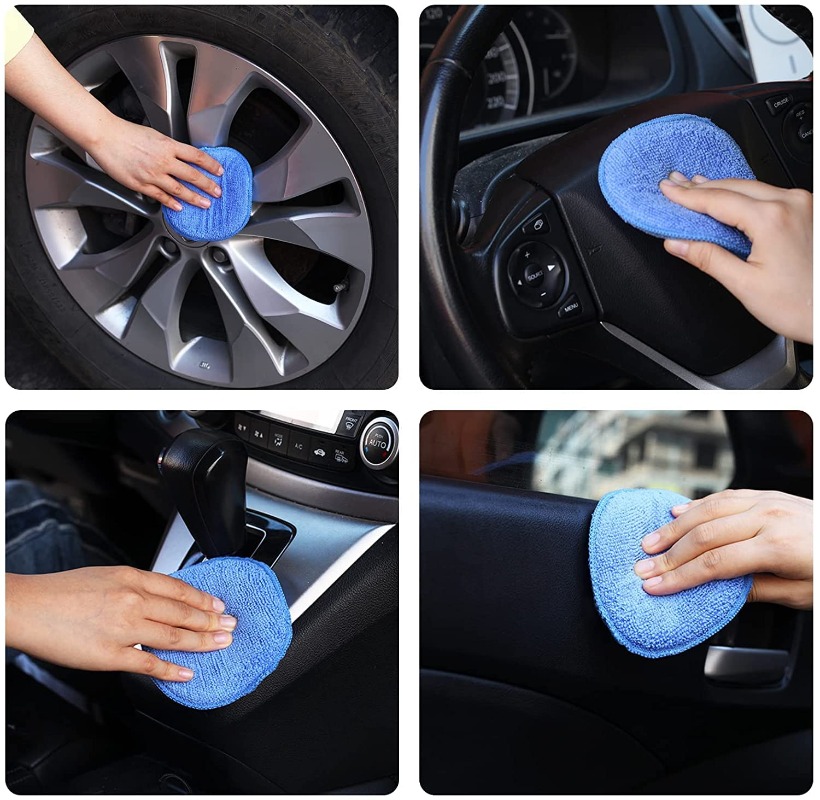 10Pcs Car Detailing Applicator - Wax Applicator Pad recension och pris