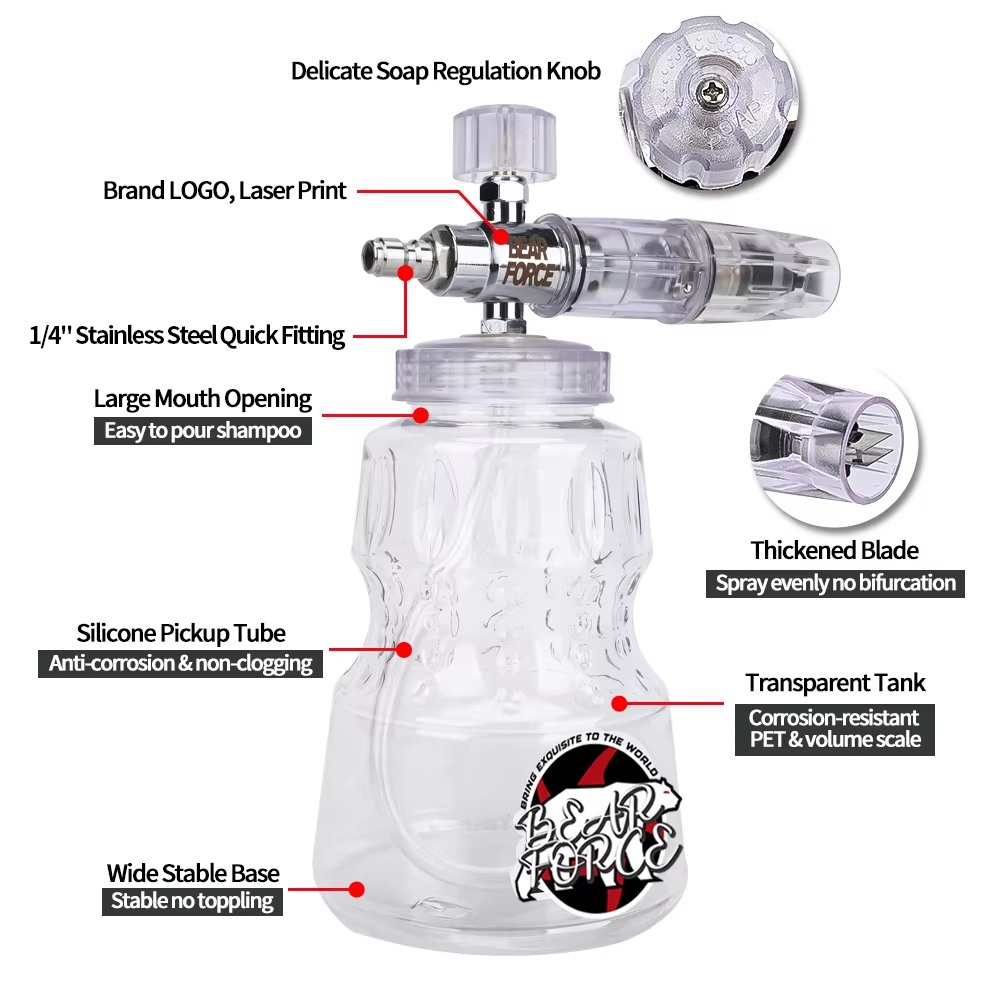 Pressure Washer Aluminum Foam  - Foam Cannon Car Wash recension och pris