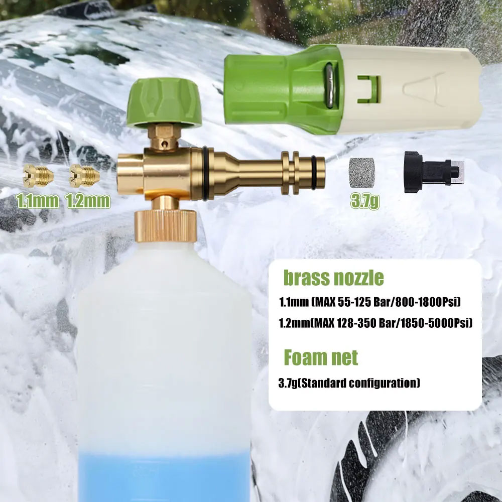 Aluminum Foam gun Lance Foam c - Foam Cannon Car Wash recension och pris