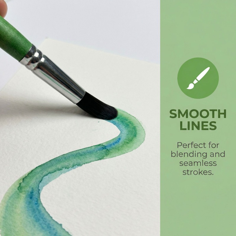 6-piece Mini Travel Painting B - Detailing Brush Set recension och pris