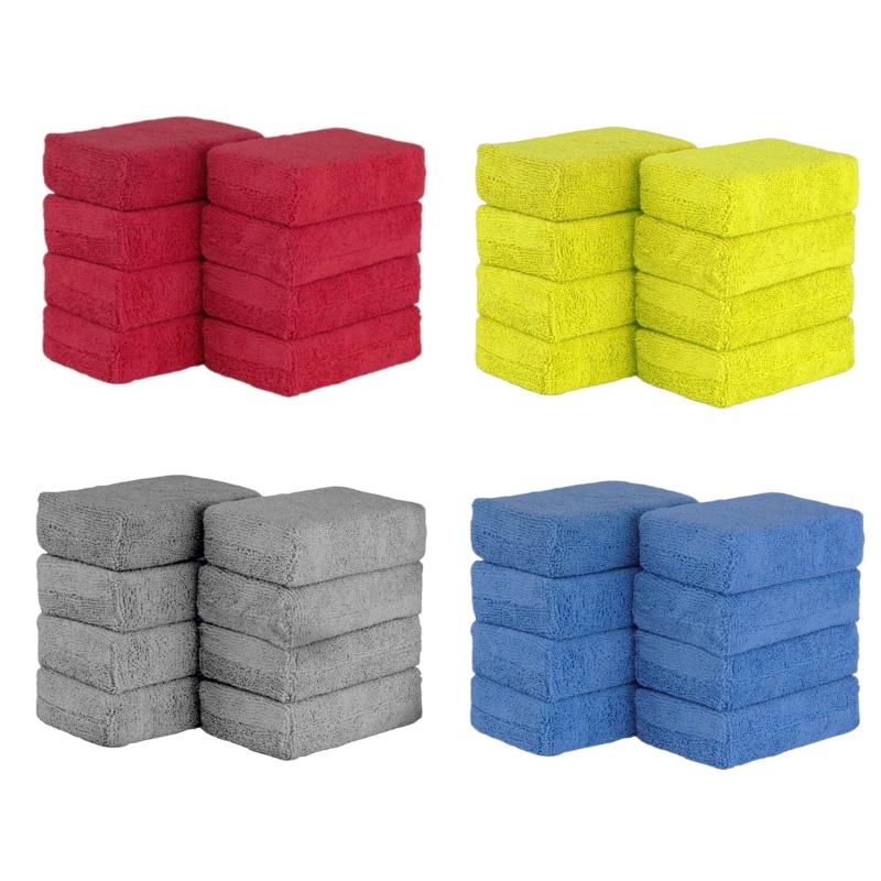 8PCS Microfibre Car Wax Applic - Wax Applicator Pad recension och pris
