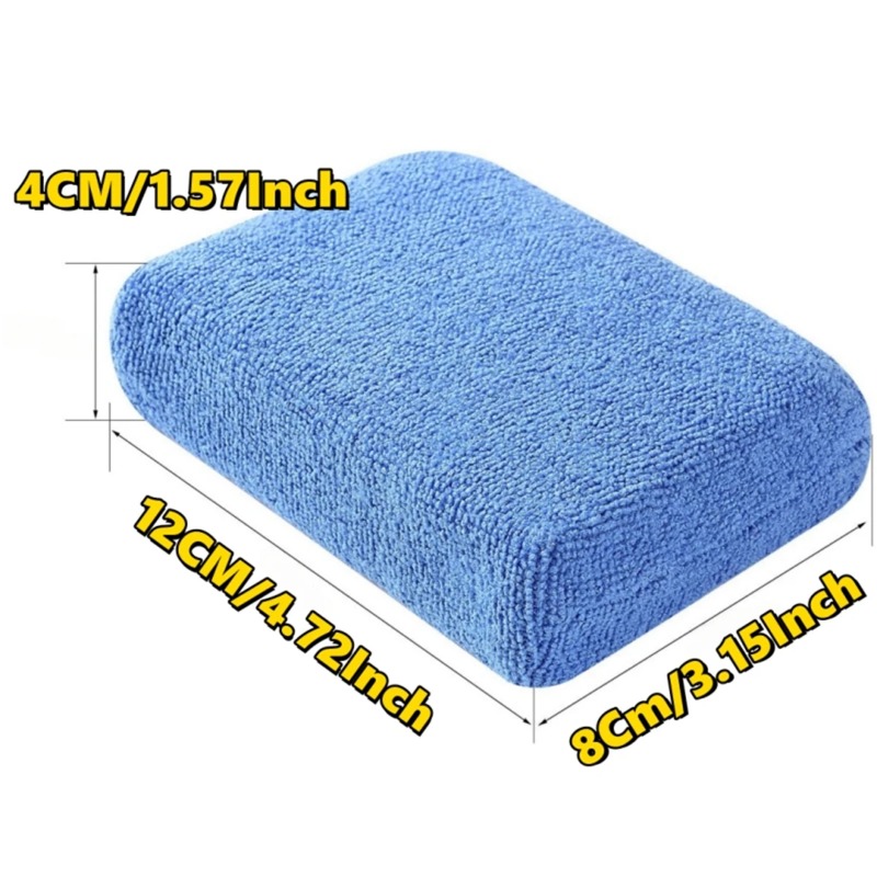 8PCS Microfibre Car Wax Applic - Wax Applicator Pad recension och pris