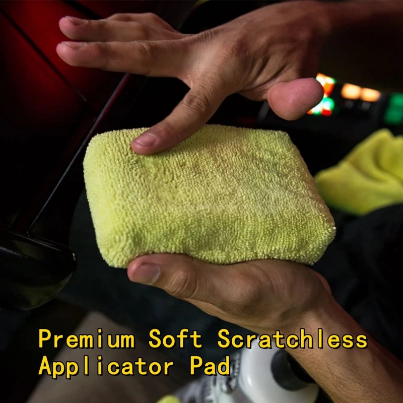 8PCS Microfibre Car Wax Applic - Wax Applicator Pad recension och pris