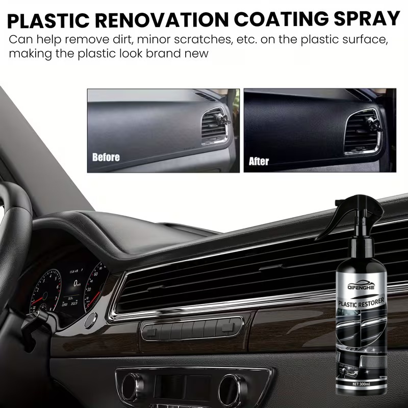 300ml Long-Lasting Plastic Res - Trim Restorer Plastic recension och pris