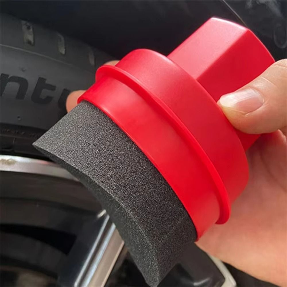 Curved Tire Polishing Sponge w - Wax Applicator Pad recension och pris