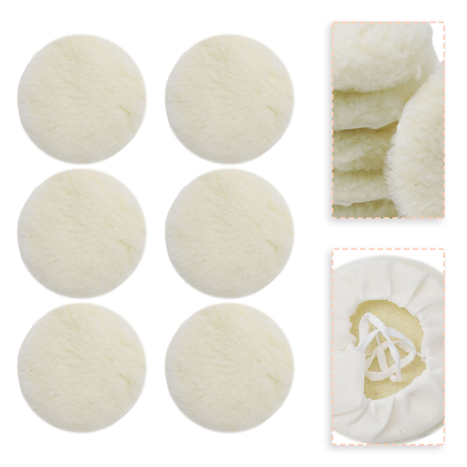 Set Buffing Pads 125mm Buffer  - Polish Pad Set Buffer recension och pris