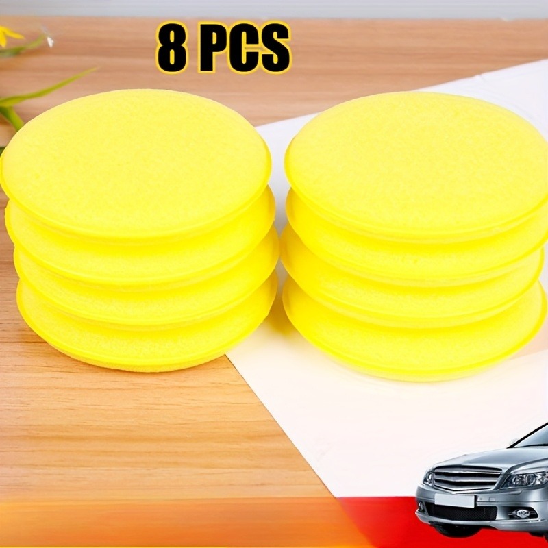 1/5PCS 10cm round Car Wax Appl - Wax Applicator Pad recension och pris